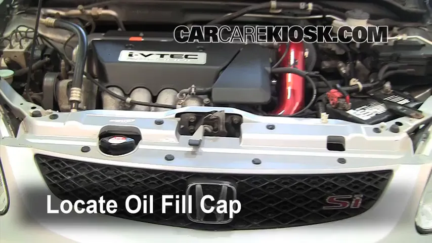 2003 Honda Civic Si 2.0L 4 Cyl. Oil